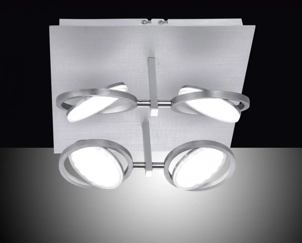 Paul Neuhaus 6805-95 Q-ORBIT LED Deckenleuchte aluminium