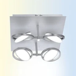 Paul Neuhaus 6805-95 Q-ORBIT LED Deckenleuchte aluminium
