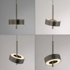 Paul Neuhaus 2247-34 Q-ROTATE LED Pendelleuchte dark-metal brown