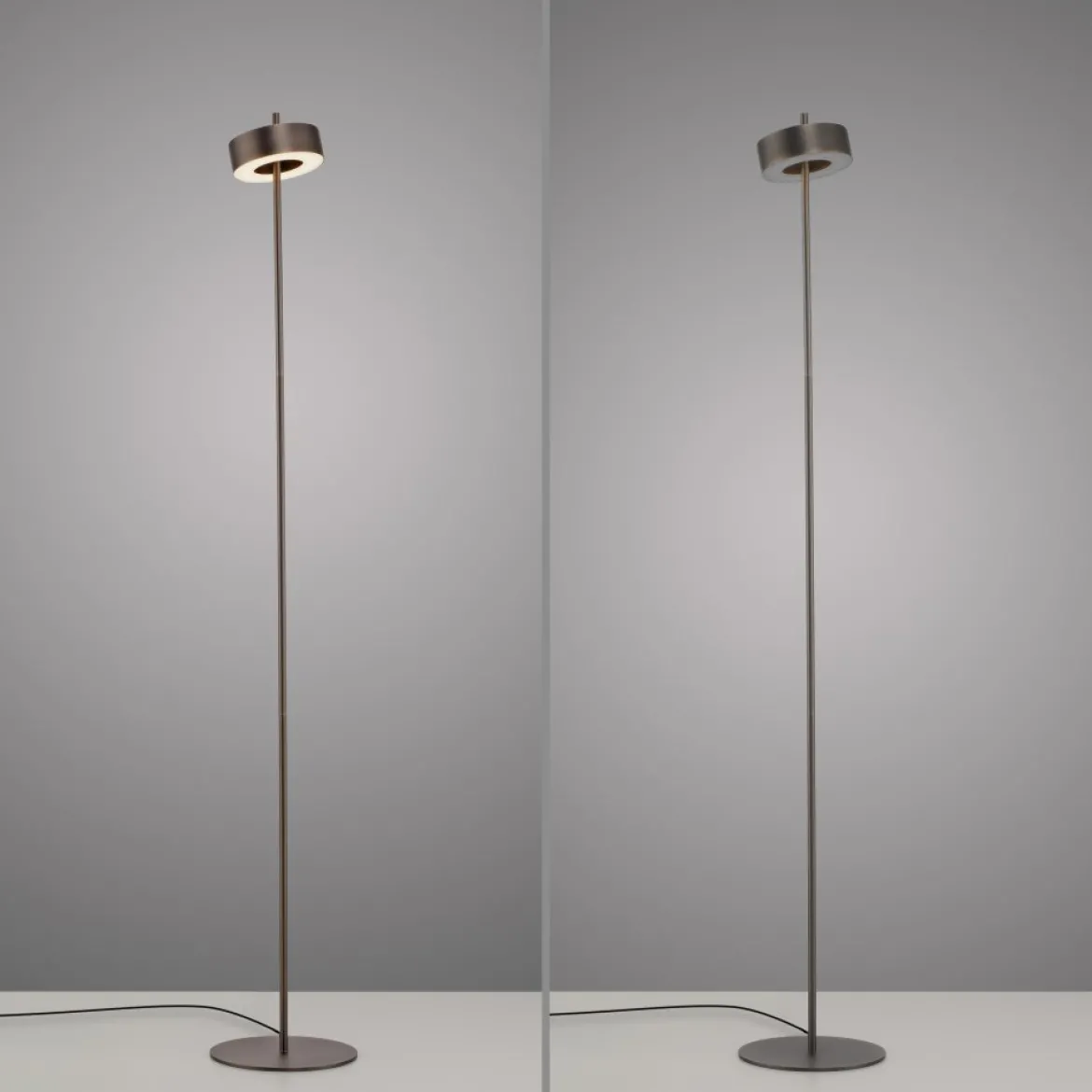 Paul Neuhaus 324-34 Q-ROTATE LED Stehleuchte dark-metal brown