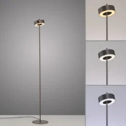 Paul Neuhaus 324-34 Q-ROTATE LED Stehleuchte dark-metal brown