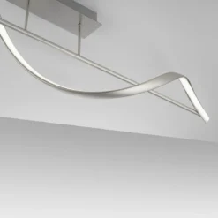 Paul Neuhaus 6385-55 Q-SWING LED Deckenleuchte stahlfarben Smart Home