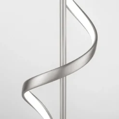 Paul Neuhaus 4385-55 Q-SWING LED Tischleuchte stahlfarben Smart Home