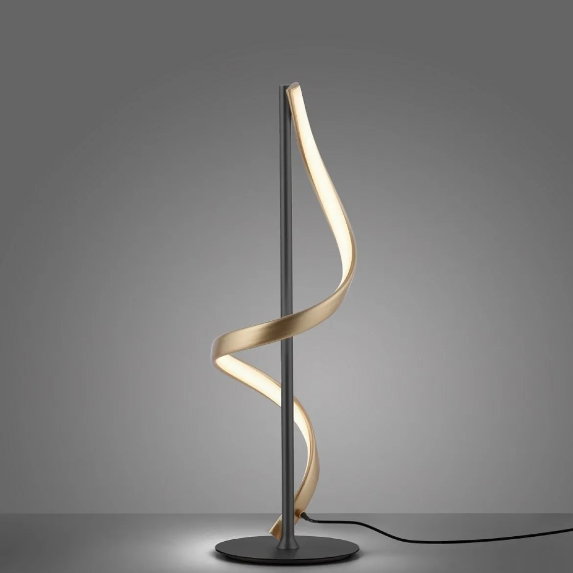 Paul Neuhaus 4385-13 Q-SWING LED Tischleuchte anthrazit messing Smart Home