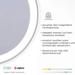 Paul Neuhaus 8416-55 Q-VITO Deckenleuchte 59 stahl