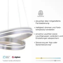 Paul Neuhaus 8420-55 Q-VITO Pendelleuchte stahl