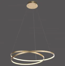 Paul Neuhaus 2474-12 ROMAN Pendelleuchte 72 gold