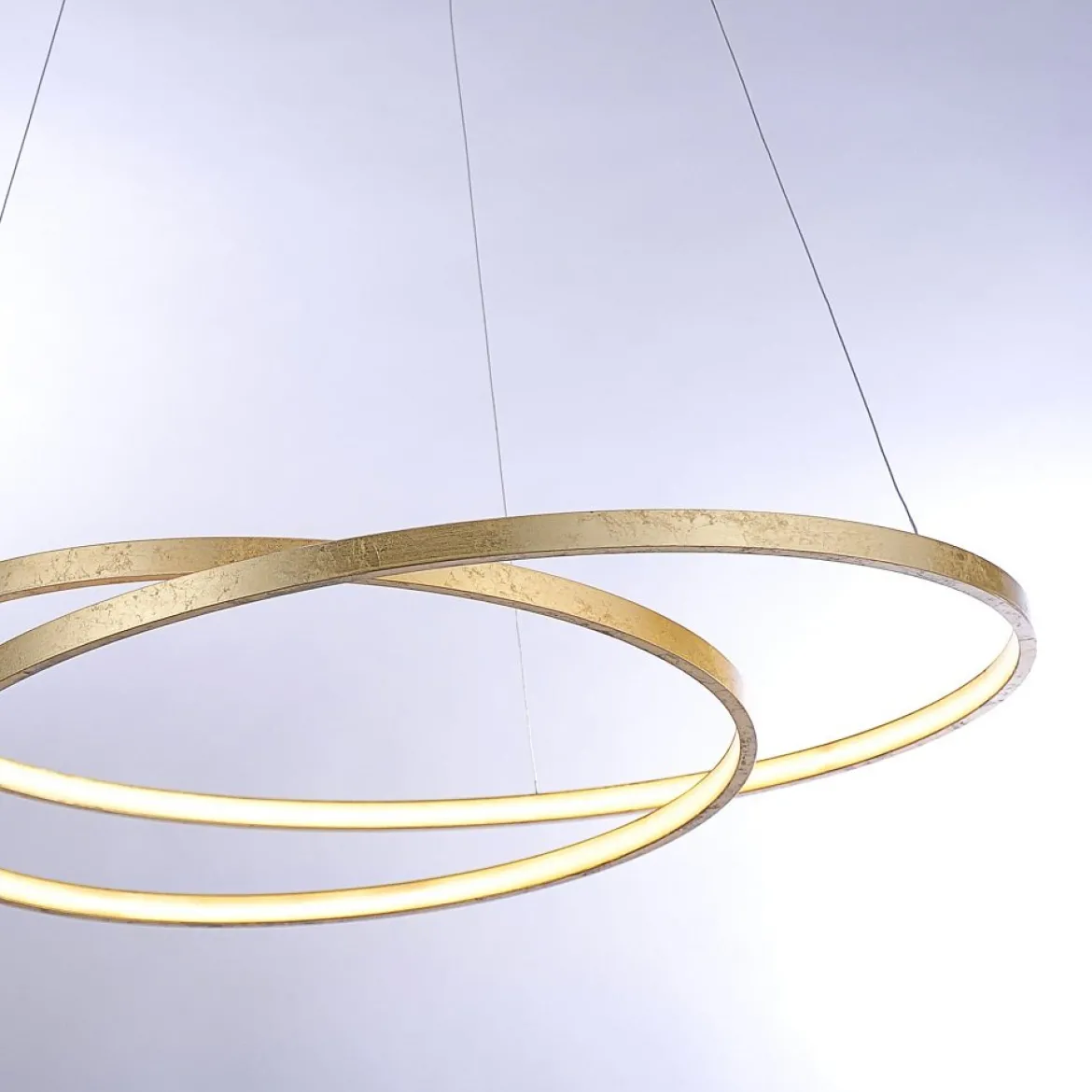 Paul Neuhaus 2474-12 ROMAN Pendelleuchte 72 gold