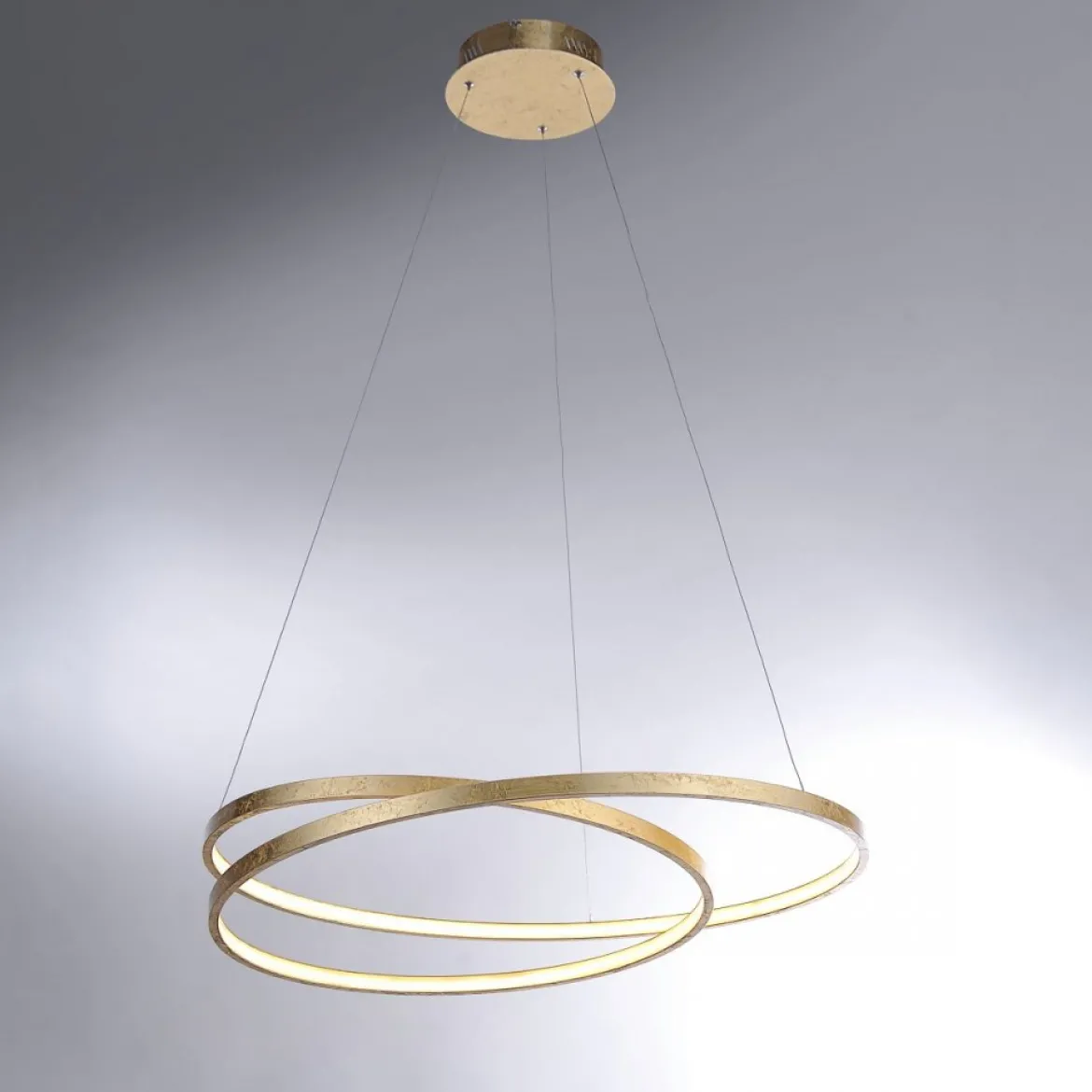 Paul Neuhaus 2474-12 ROMAN Pendelleuchte 72 gold