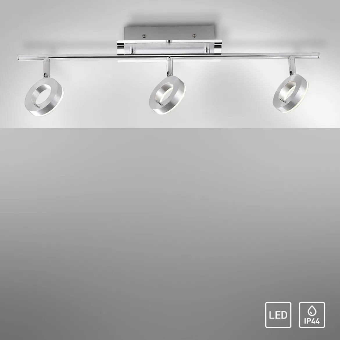 Paul Neuhaus 6785-96 SILEDA LED-Deckenstrahler 3-flammig aluminium