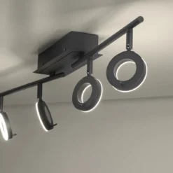 Paul Neuhaus 6786-13 SILEDA LED Deckenleuchte 4-flammig anthrazit