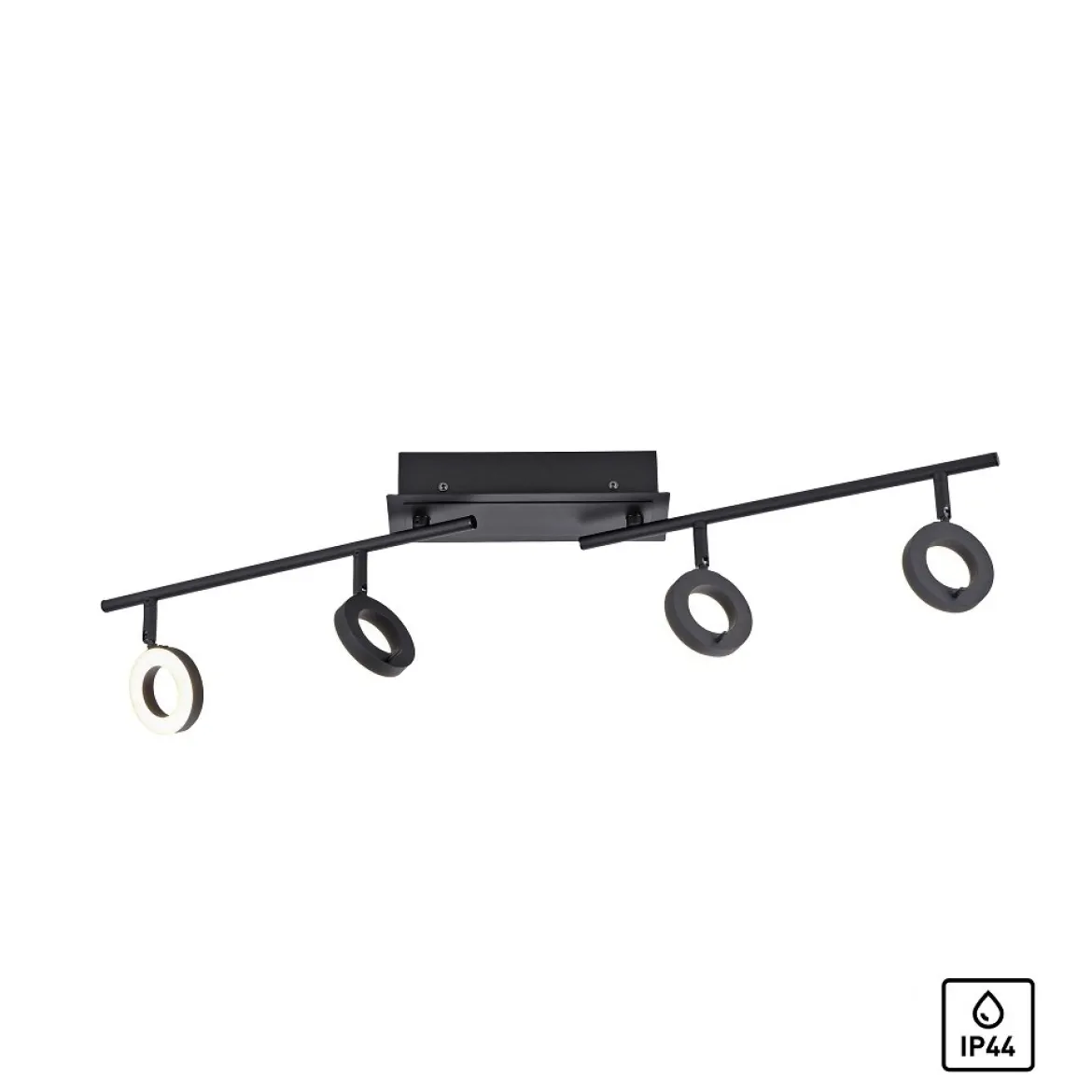Paul Neuhaus 6786-13 SILEDA LED Deckenleuchte 4-flammig anthrazit