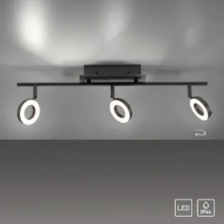 Paul Neuhaus 6785-13 SILEDA LED Deckenleuchte 3-flammig Anthrazit