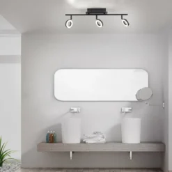 Paul Neuhaus 6785-13 SILEDA  LED Deckenleuchte 3-flammig Anthrazit