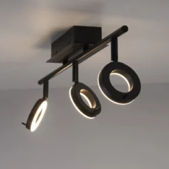 Paul Neuhaus 6785-13 SILEDA  LED Deckenleuchte 3-flammig Anthrazit