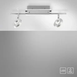 Paul Neuhaus 6781-96 SILEDA LED-Deckenstrahler 2-flammig aluminium