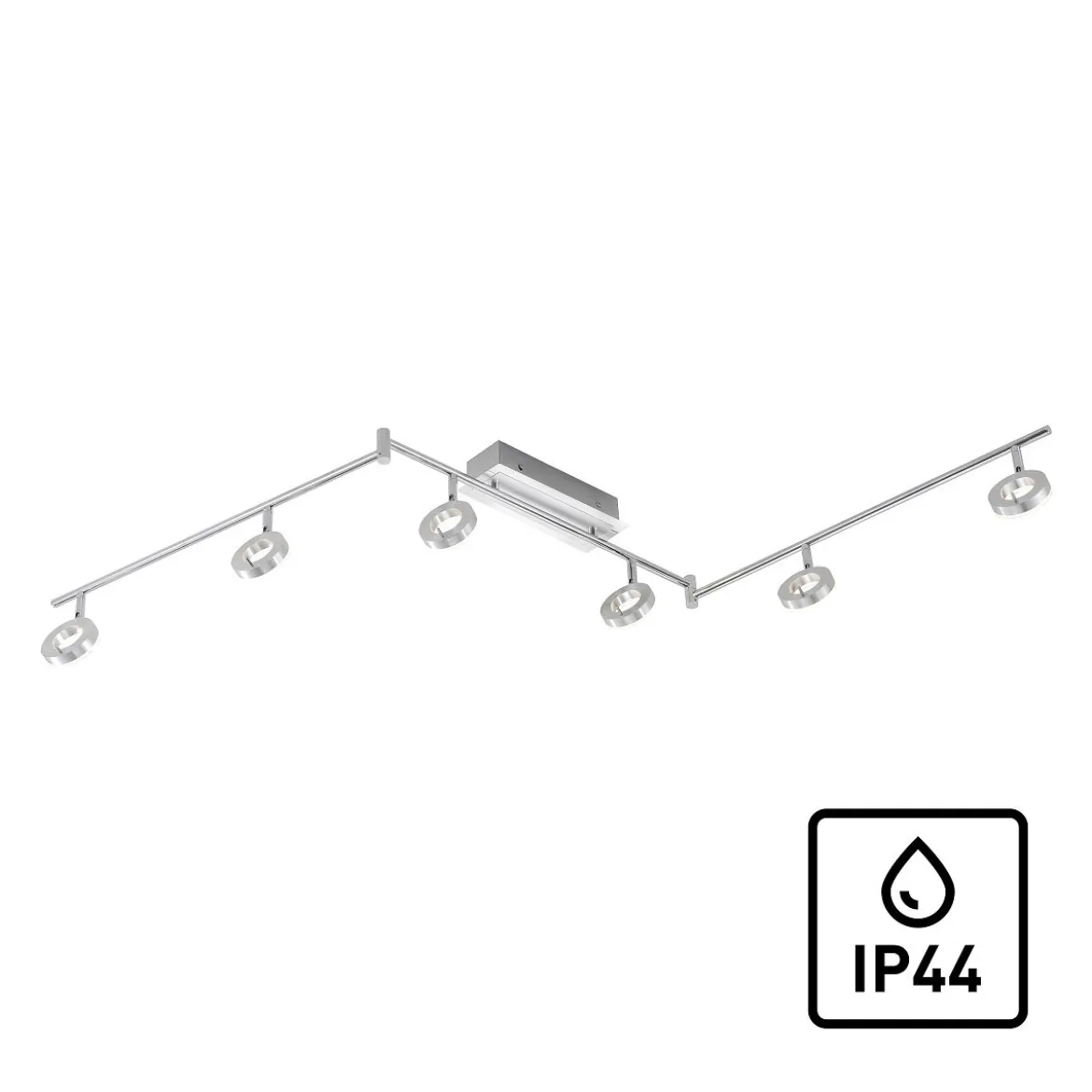 Paul Neuhaus 6787-96 SILEDA LED Strahlerschienenleuchte 6-flammig aluminium