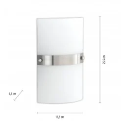 Paul Neuhaus 9846-55 SQUARE LED Wandleuchte stahl