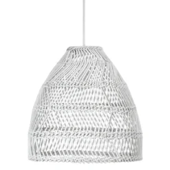 PR Home 4636-BT01 Hängelampe Maja weißes Rattan 36cm