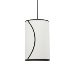 PR Home 2930-110-BT02 Pendelleuchte Ava Beige Schwarz 30cm