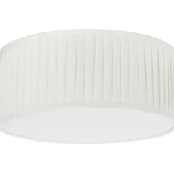 PR Home 2445-2711 Deckenleuchte Plissé cremeweiß 45cm