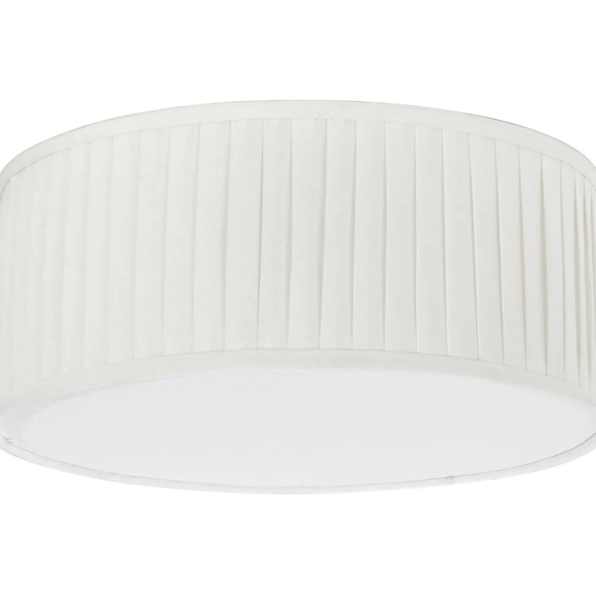 PR Home 2445-2711 Deckenleuchte Plissé cremeweiß 45cm