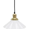 PR Home 3122510 Hängelampe August Opal gewellt 25cm
