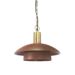 PR Home 4134508 Hängelampe Bolton Rost 45cm