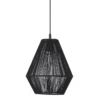 PR Home 3742803 Hängelampe Rio schwarz 28cm