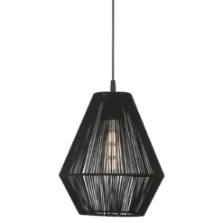 PR Home 3742803 Hängelampe Rio schwarz 28cm