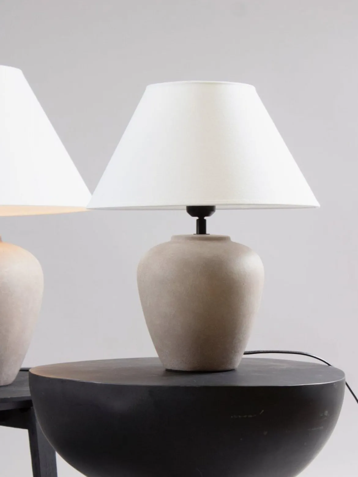 PR Home 46029124-L002 Tischleuchte Lilly Beige 41cm
