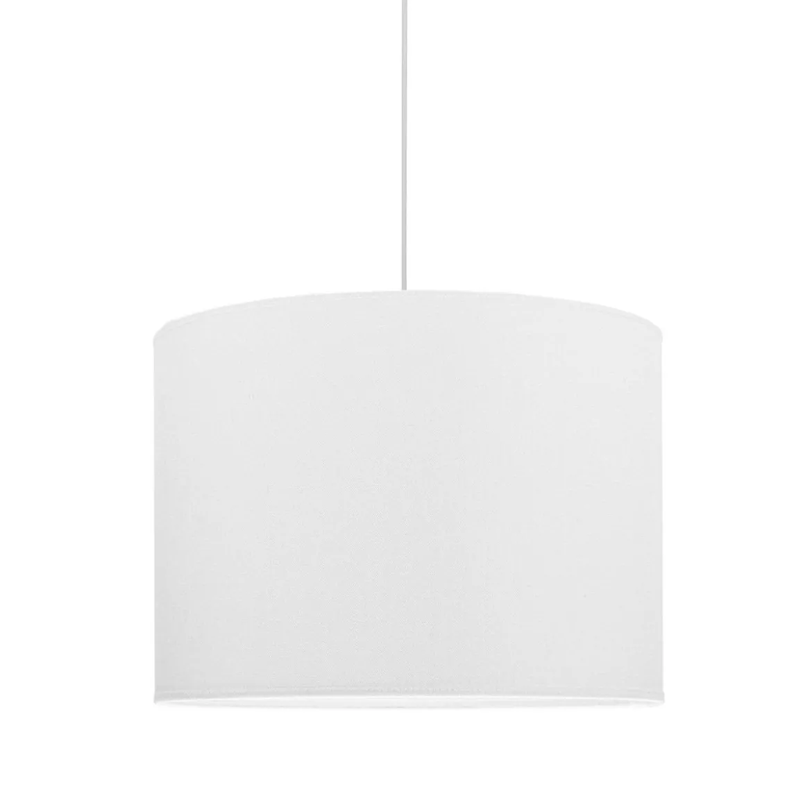 PR Home 235-L002-TT01 Sara Pendelleuchte 1-flammig Leinen weiß 35cm