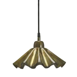 PR Home 4372502 Pendelleuchte Aira klein Öl Messing Optik 25cm