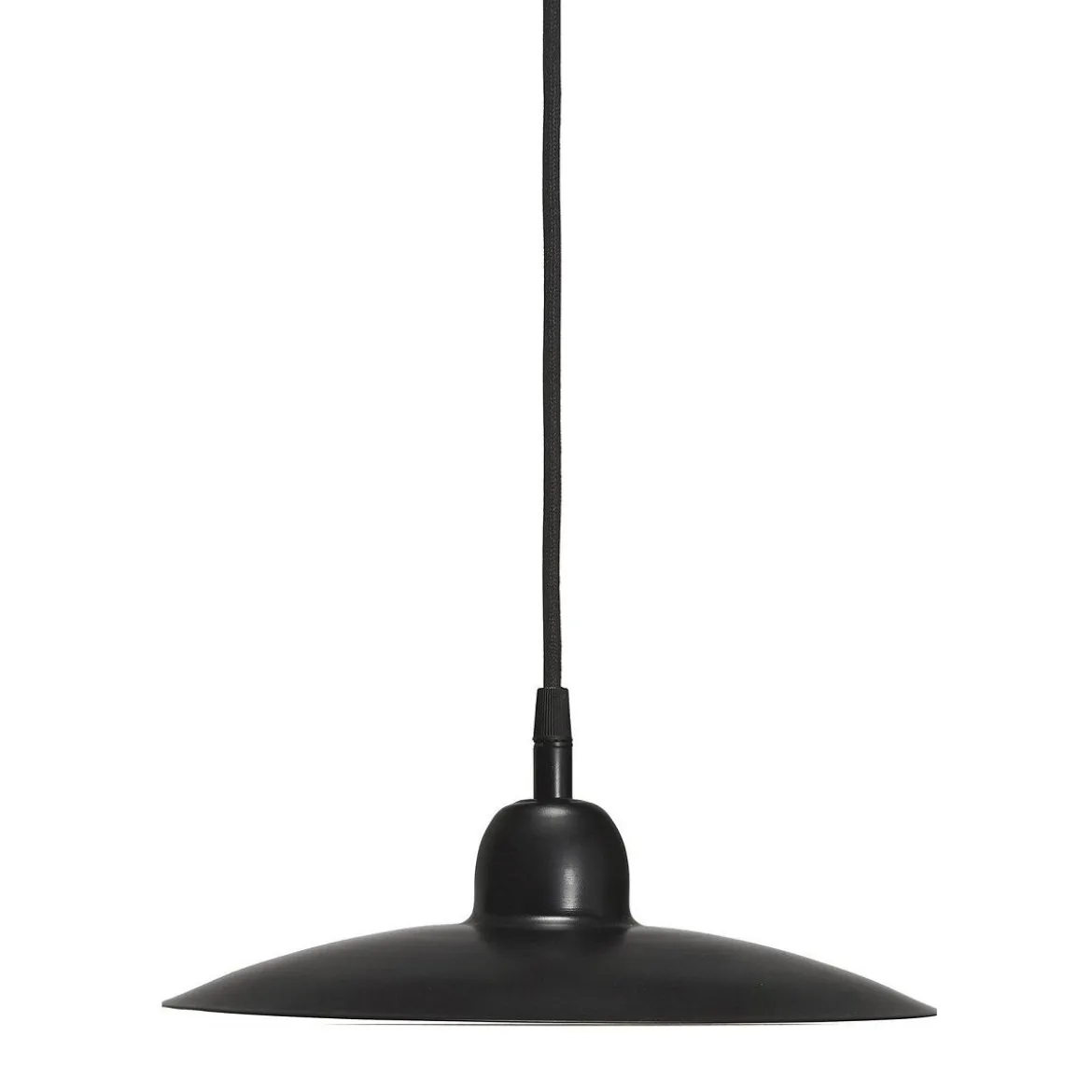 PR Home 1432803 Pendelleuchte Como 1-flammig Schwarz 28cm E27