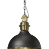 PR Home 27723 Pendelleuchte Manchester schwarz Messing 52cm