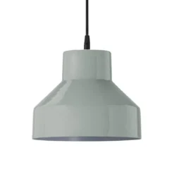 PR Home 4162607 Pendelleuchte Solo Grau Glänzend 26cm