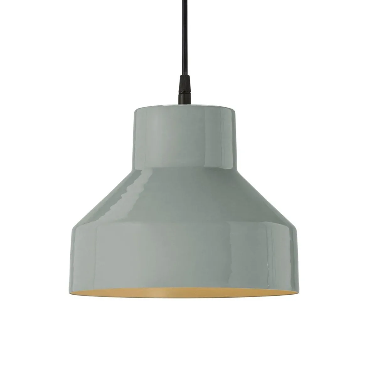 PR Home 4162607 Pendelleuchte Solo Grau Glänzend 26cm