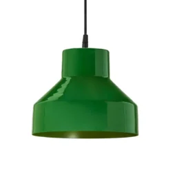 PR Home 4162613 Pendelleuchte Solo Grün Glänzend 26cm