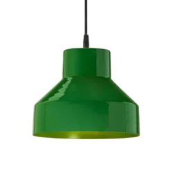 PR Home 4162613 Pendelleuchte Solo Grün Glänzend 26cm