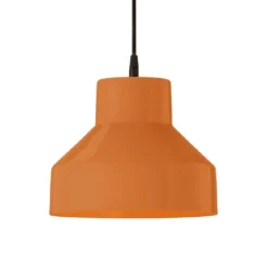 PR Home 4162634 Pendelleuchte Solo Orange Glänzend 26cm