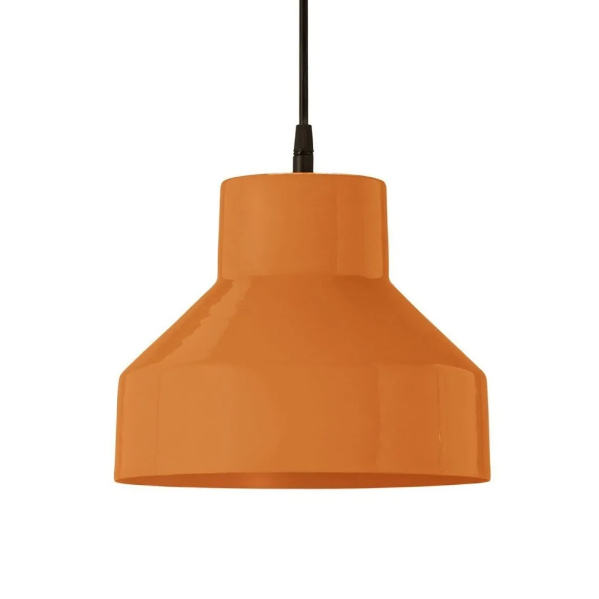 PR Home 4162634 Pendelleuchte Solo Orange Glänzend 26cm