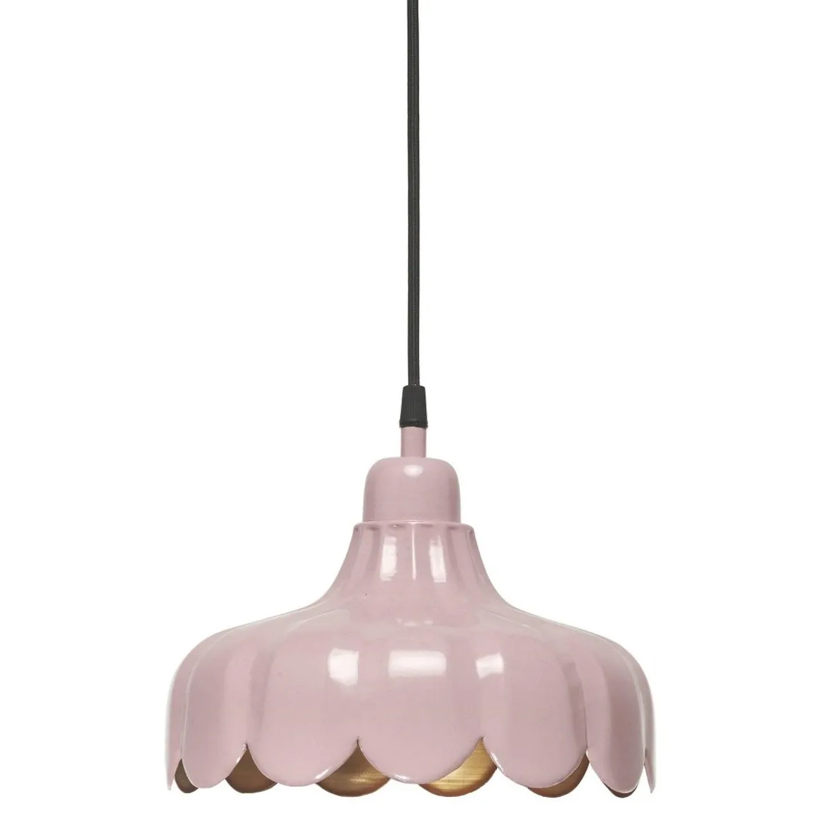 PR Home 2832433 Pendelleuchte Wells rosa Gold 24cm