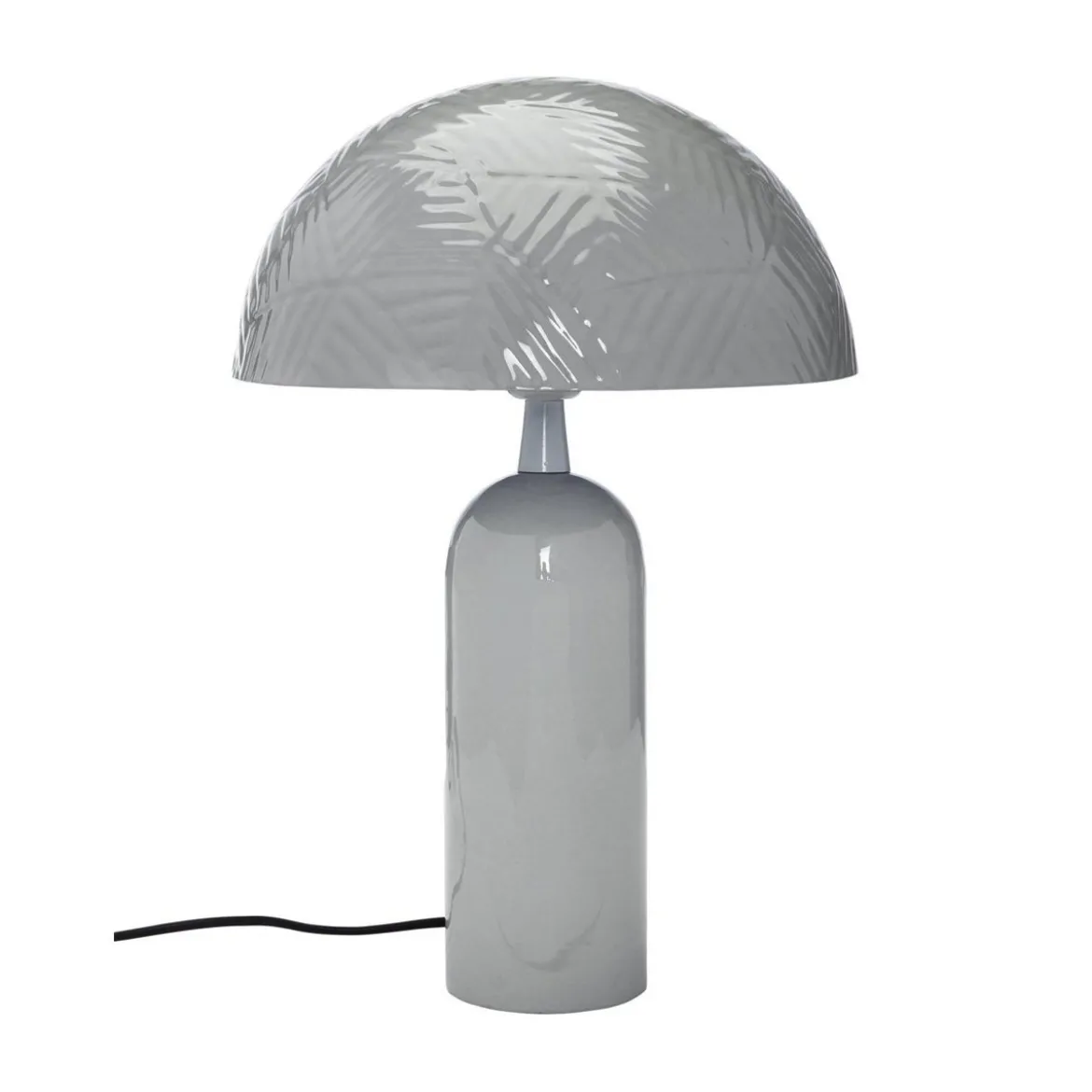 PR Home 4213507-3107 Tischleuchte Carter Grau Glänzend 45cm