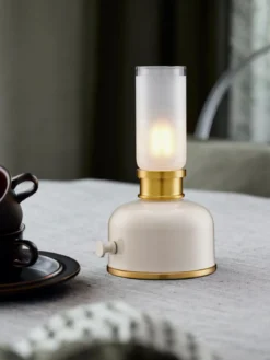 PR Home 1102218 Tischleuchte Frida Akkuleuchte Beige
