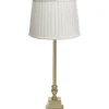 PR Home 1163602202301 Tischleuchte Linné Gold Schirm Cremefarben 51cm