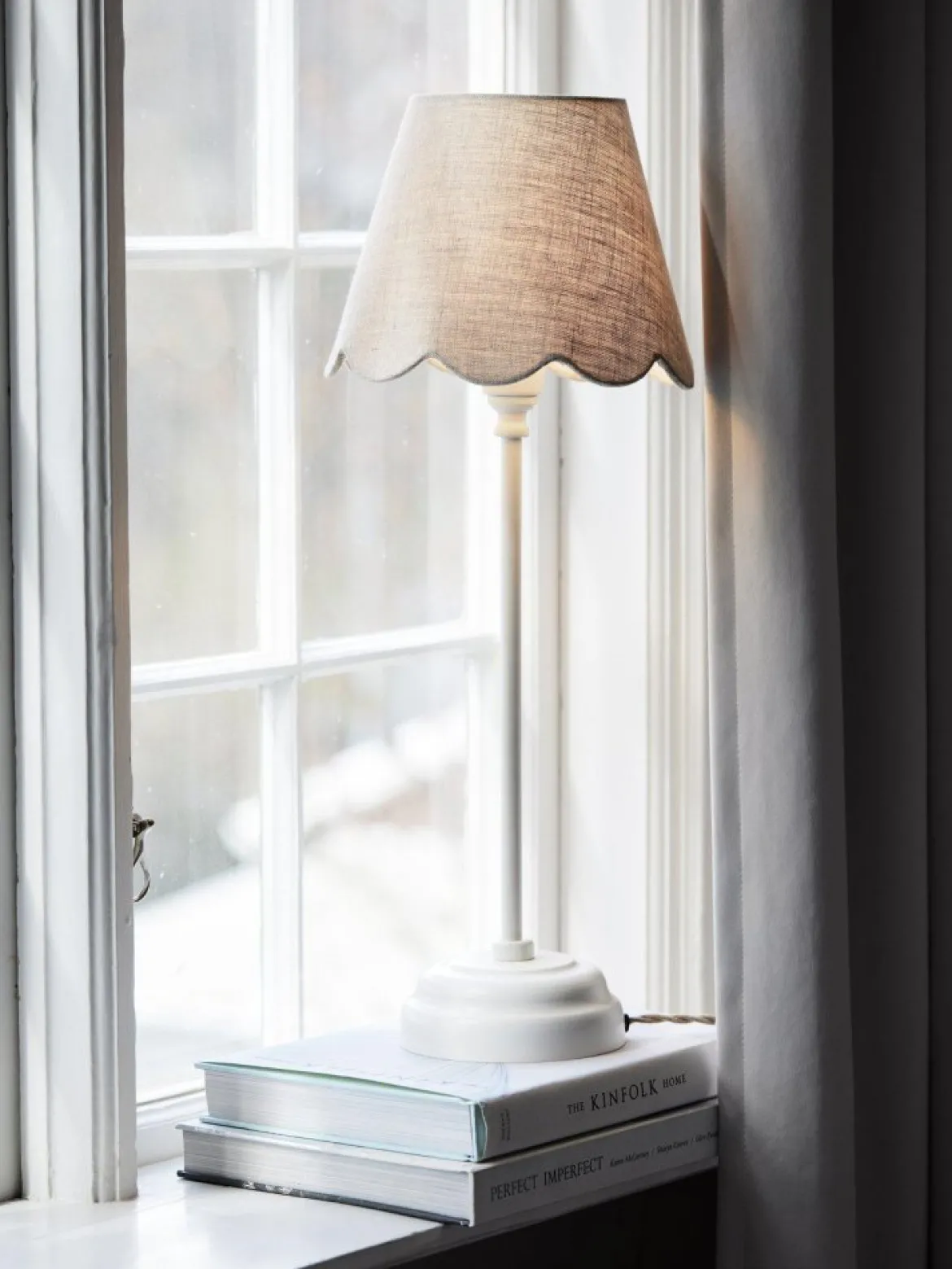 PR Home 4344510-2702 Tischleuchte Lottie weiß 58cm