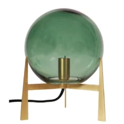 PR Home 2102816 Tischleuchte Milla gold grün 28cm