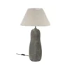 PR Home 4225108-35940 Tischleuchte Sally vintage braun Schirm Leinen