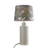PR Home 4163218-010 Tischleuchte Solo Beige Matt Stoffschirm Bunt 48cm
