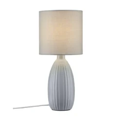 PR Home 4303707 Tischleuchte Uno Grau 37cm